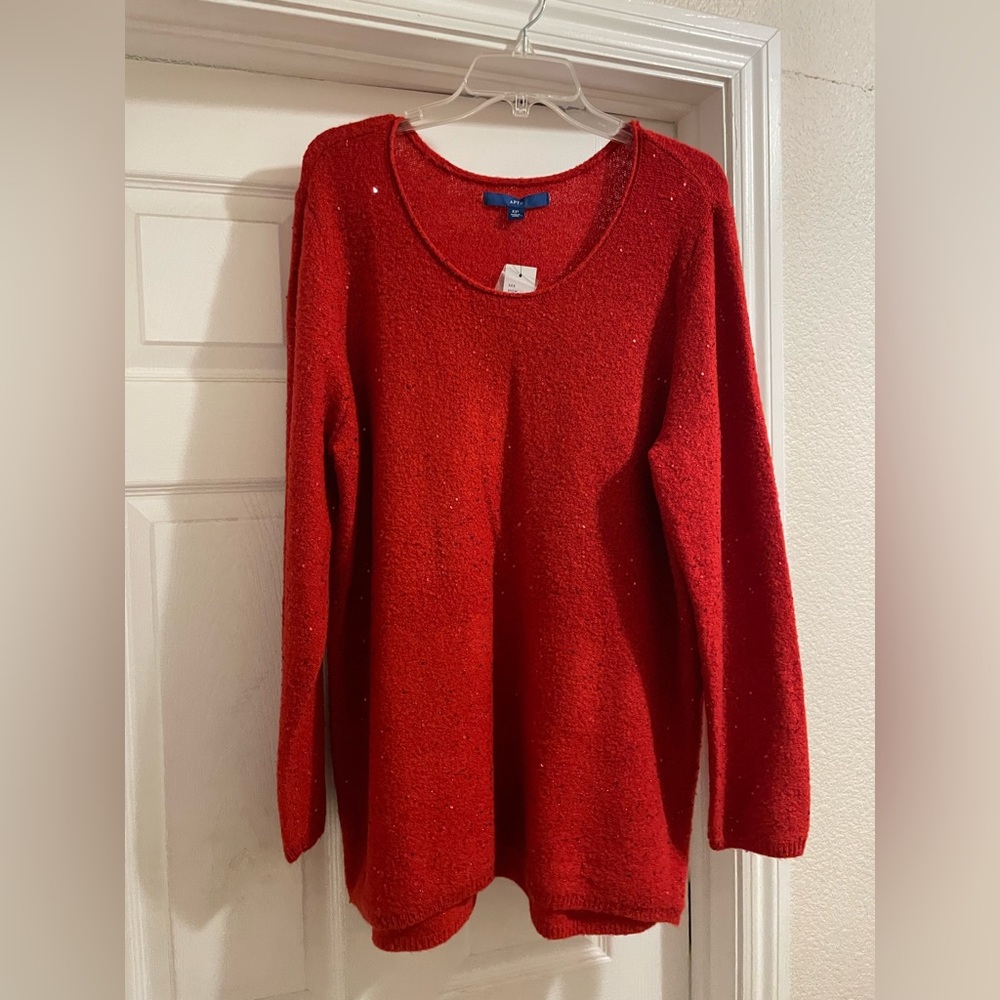 Red Apt. 9 Sweater